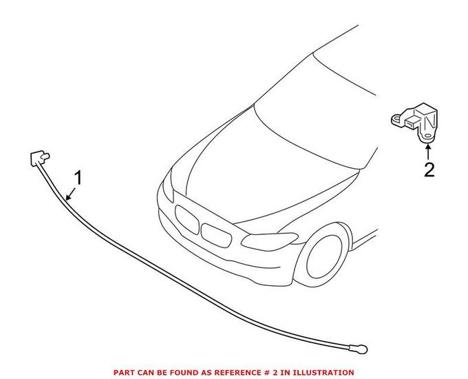 BMW Parking Aid Sensor 65776995257